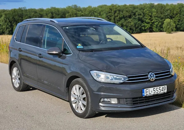 samochody osobowe Volkswagen Touran cena 60499 przebieg: 285000, rok produkcji 2016 z Łódź